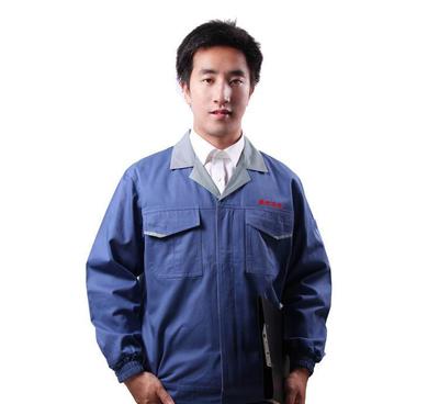 廠家直銷訂做工裝江西南昌服裝廠勞保服裝春秋長(zhǎng)袖工作服套裝